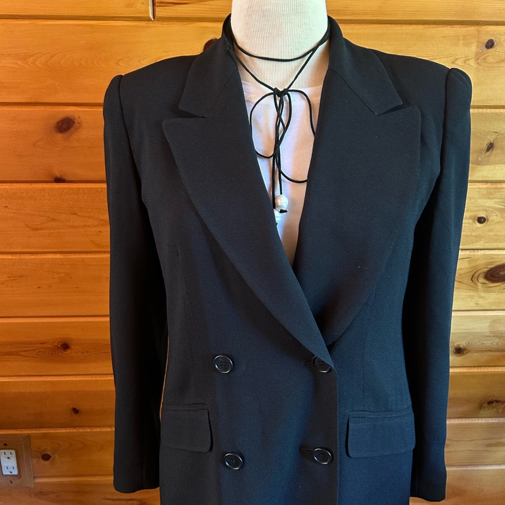 Talbots Classic Double Breasted Blazer - image 1